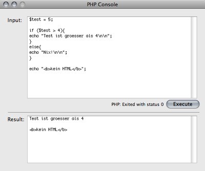 PHP Console